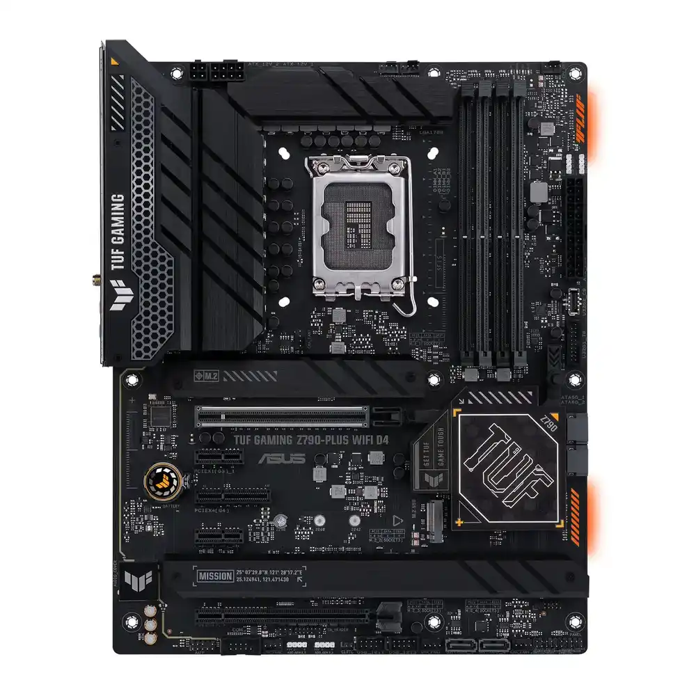 (image for) ASUS TUF GAMING Intel Z790-PLUS WIFI D4 DDR4 PCIe 5.0 ATX Refurbished Motherboard